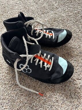 Men's Rudis Black Wrestling Shoes